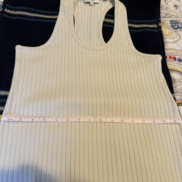 Vince - Cream Slip Midi Dress Halter Neckline - Picture 6 of 6